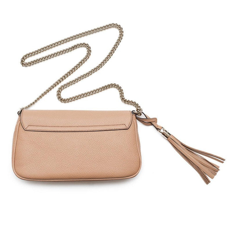 Gucci Soho Chain Crossbody Beige