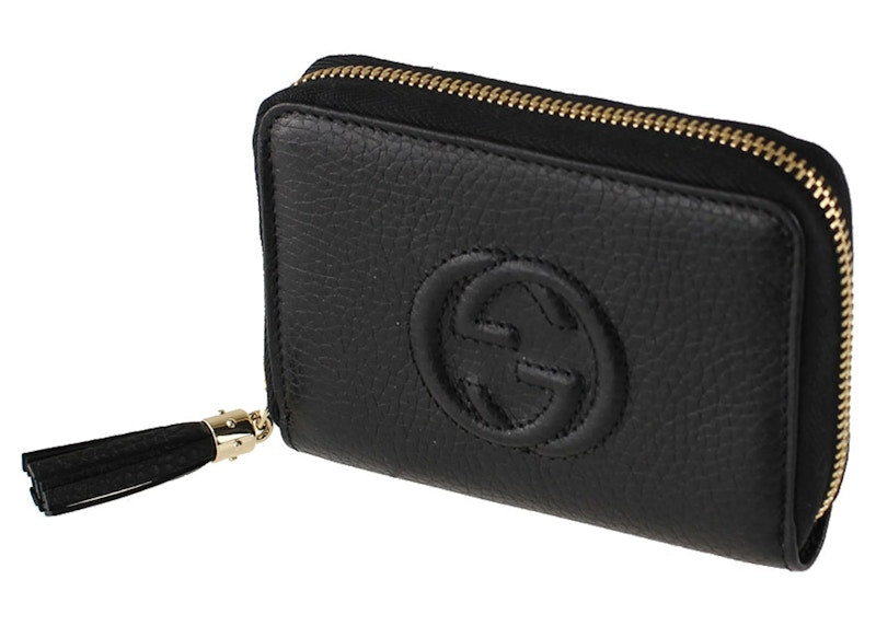 Gucci Soho Coin Purse Wallet Small Black