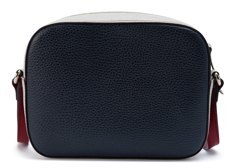 Gucci Soho Disco Leather Small Red/White/Blue