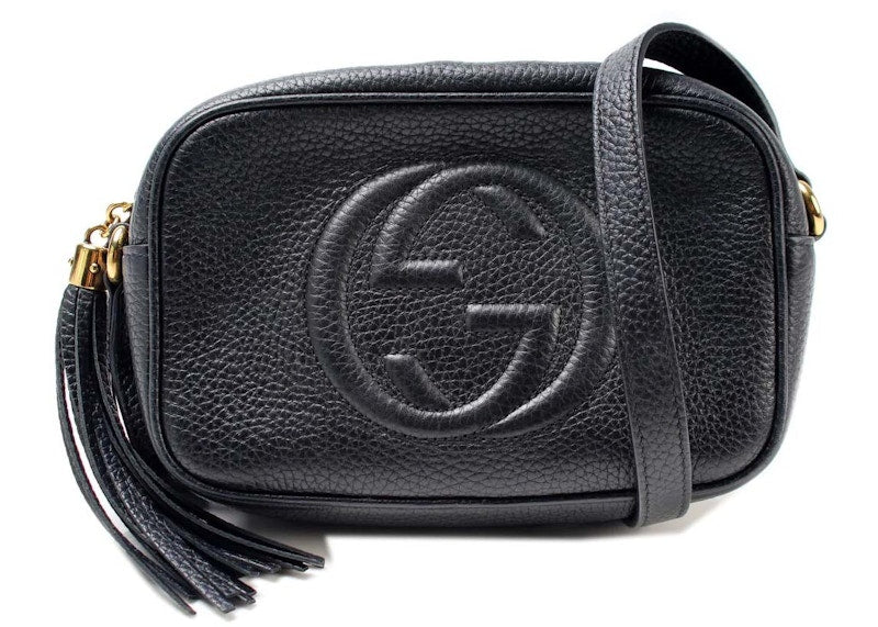 Gucci Soho Disco Leather Mini Black