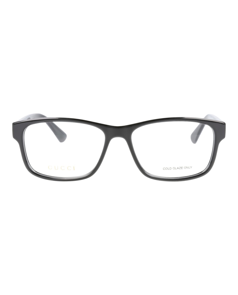 Gucci Square Eyeglasses Black/Black/Transparent (GG0640OA-30008600-001)