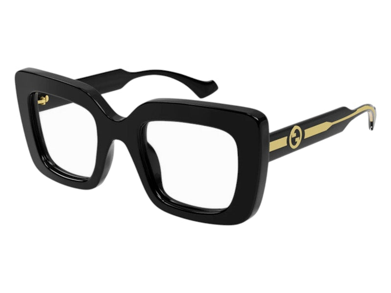 Gucci Square Eyeglasses Black (GG1554O 001)