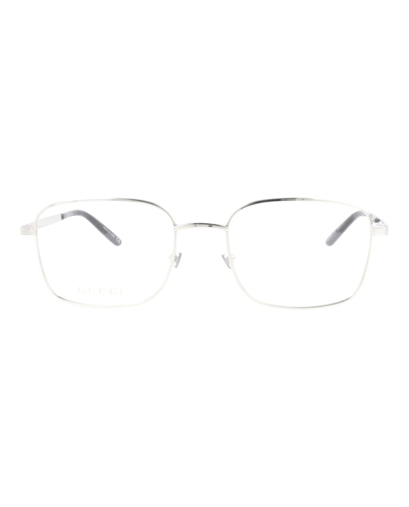 Gucci Square Eyeglasses Silver/Silver/Transparent (GG0943O-30010560-004)
