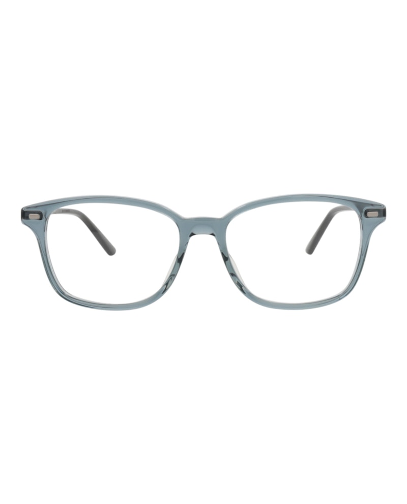 Gucci Square-Frame Acetate Optical Frames Grey Ruthenium Transparent (GG0520O-30007695-003)