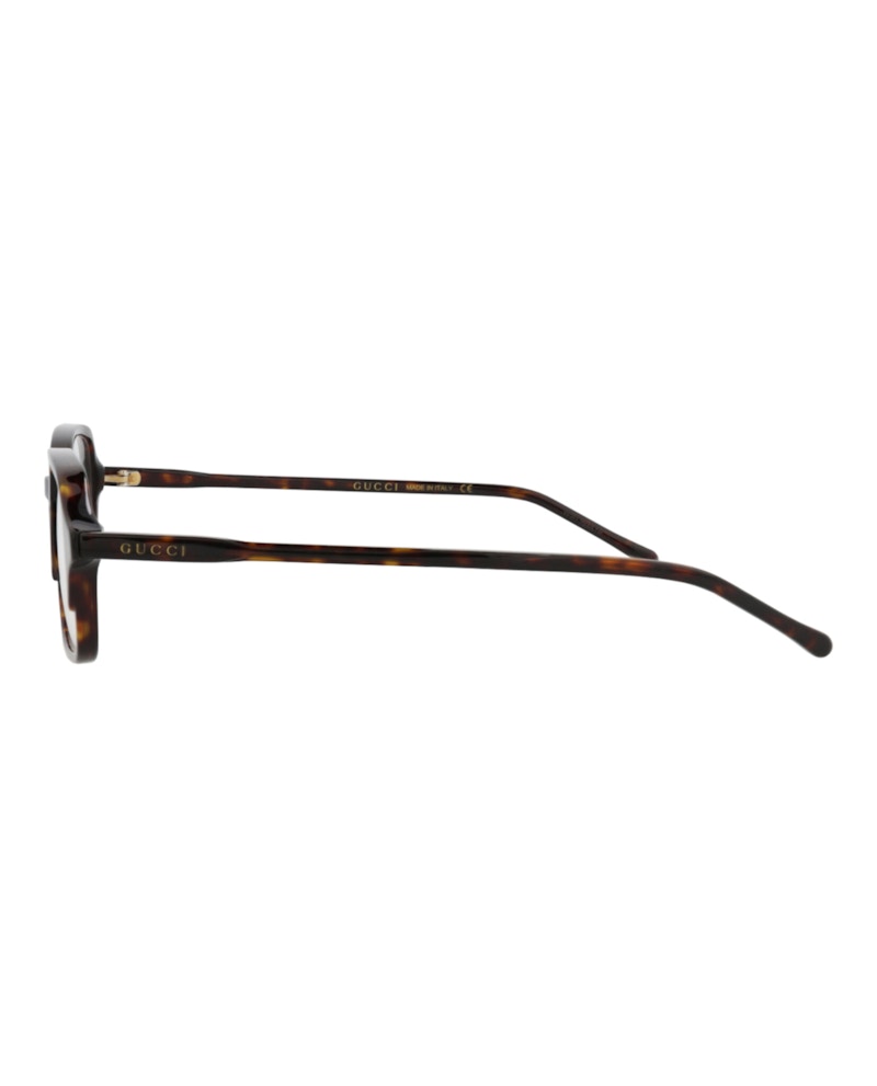 Gucci Square-Frame Acetate Optical Frames Havana Havana Transparent (GG1211O-30013459-002)