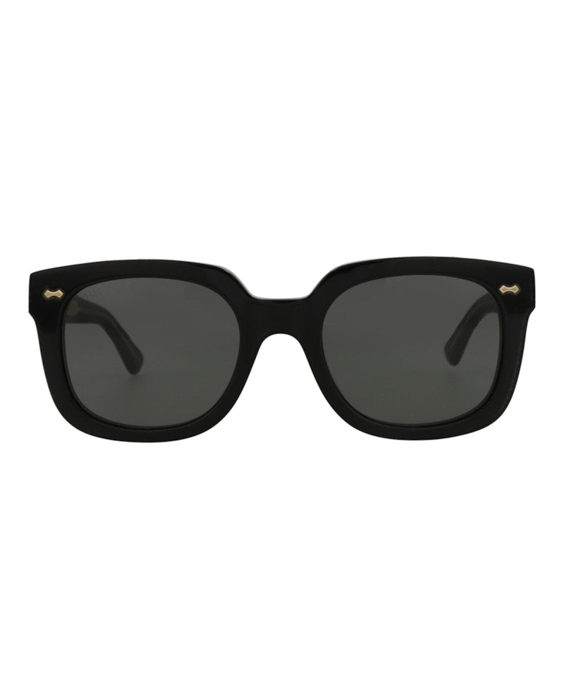 Gucci Square-Frame Acetate Sunglasses Black Black Grey (GG0912S-30010538-001)