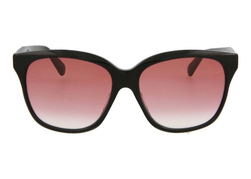 Gucci Square-Frame Acetate Sunglasses Black/Red (GG0800SA-30009465-002-00015)
