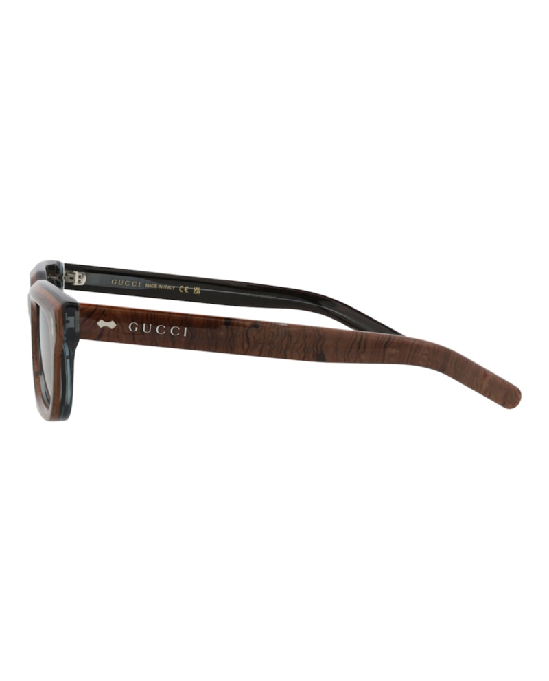 Gucci Square-Frame Acetate Sunglasses Blue Blue Green (GG1524S-30014803-003)