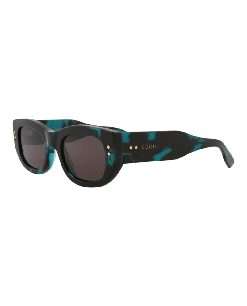 Gucci Square-Frame Acetate Sunglasses Havana/Havana/Grey (GG1215S-30013473-001)