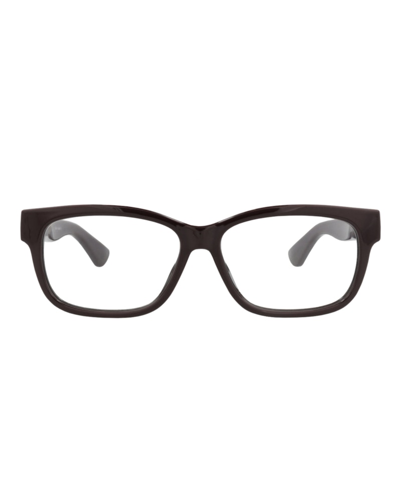 Gucci Square-Frame Injection Optical Frames Burgundy Burgundy Transparent (GG1341O-30013879-004)