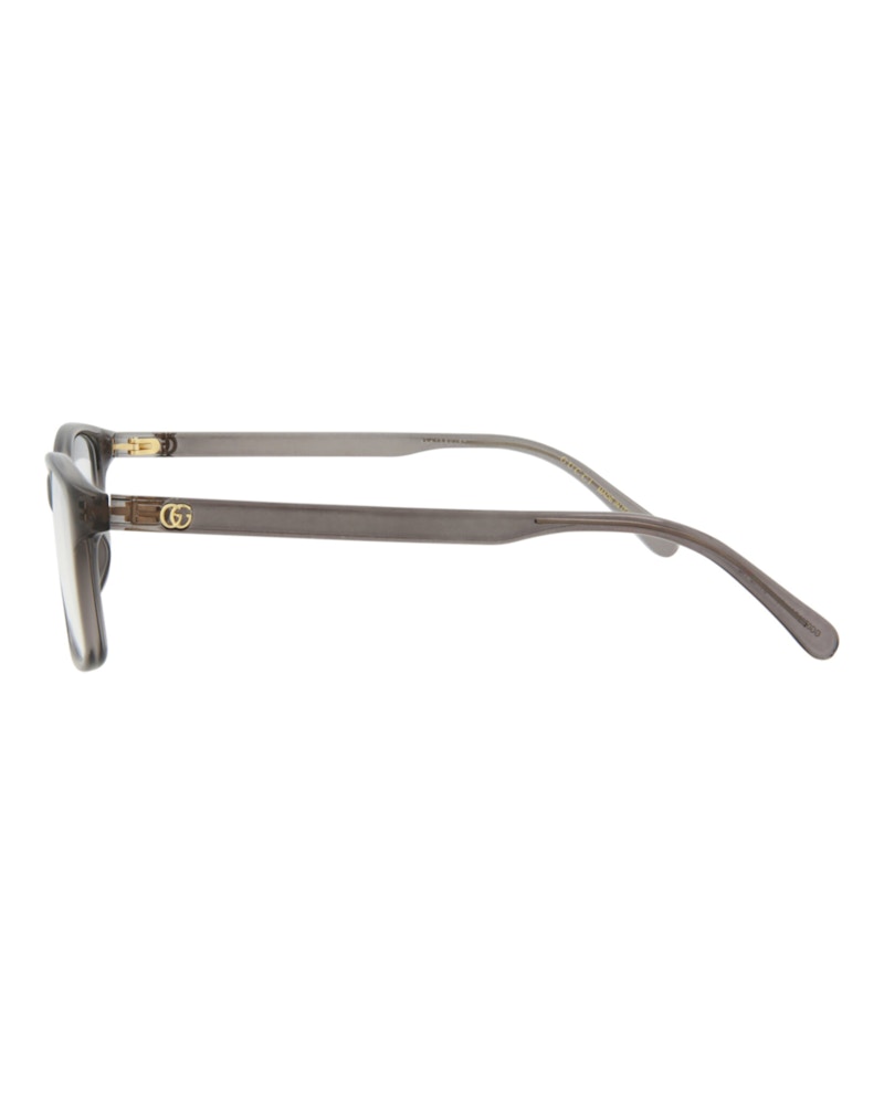 Gucci Square-Frame Injection Optical Frames Grey Grey Transparent (GG0720OA-30008910-007)