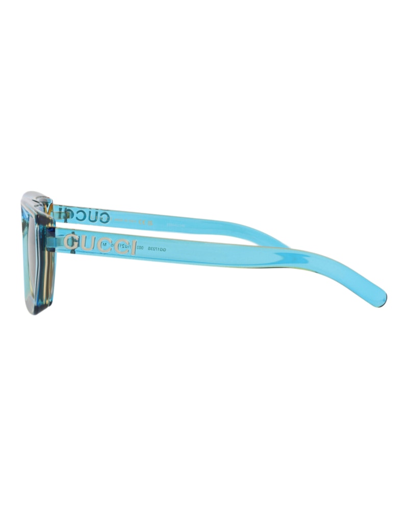 Gucci Square-Frame Injection Sunglasses Blue Blue Blue (GG1723S-30015511-003)