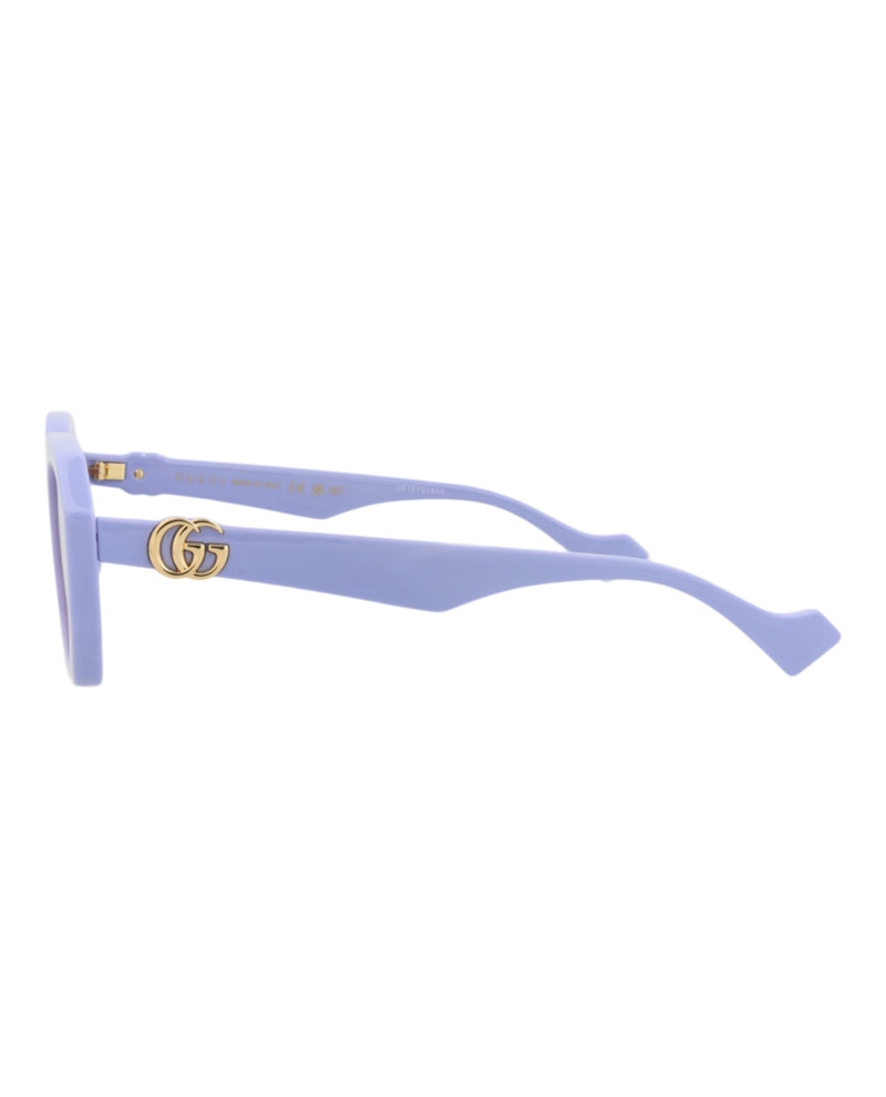 Gucci Square-Frame Injection Sunglasses Violet Violet Pink (GG1535S-30014812-004)