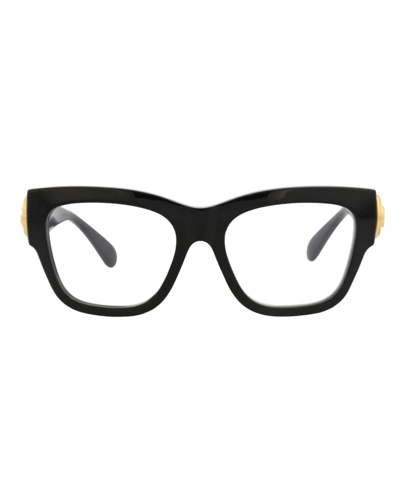 Gucci Square-Frame Recycled Acetate Optical Frames Black Black Transparent (GG1410O-30014418-001)