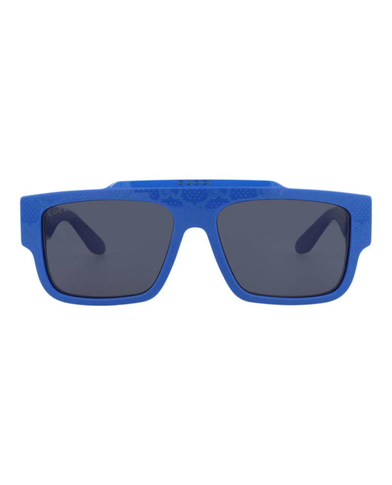 Gucci Square-Frame Recycled Acetate Sunglasses Blue Blue Blue (GG1460S-30014460-008)
