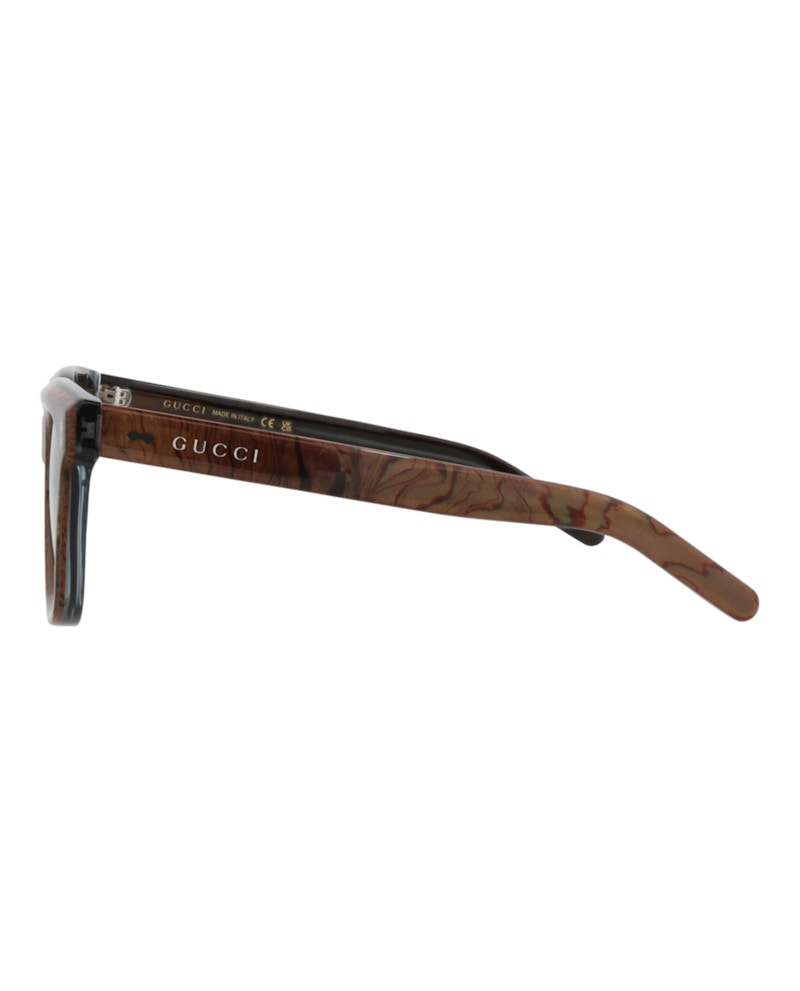 Gucci Square-Frame Recycled Acetate Sunglasses Blue Blue Green (GG1523S-30014802-003)