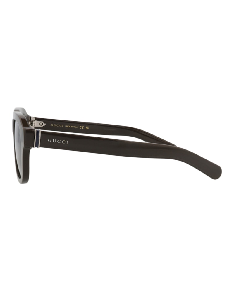 Gucci Square-Frame Recycled Acetate Sunglasses Brown Brown Green (GG1508S-30014786-004)