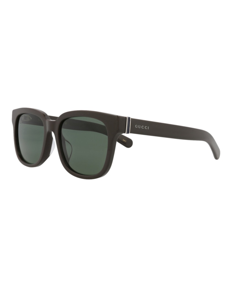 Gucci Square-Frame Recycled Acetate Sunglasses Brown Brown Green (GG1512SK-30014900-004)