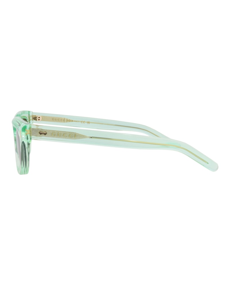 Gucci Square-Frame Recycled Acetate Sunglasses Green Green Green (GG1524S-30014803-004)