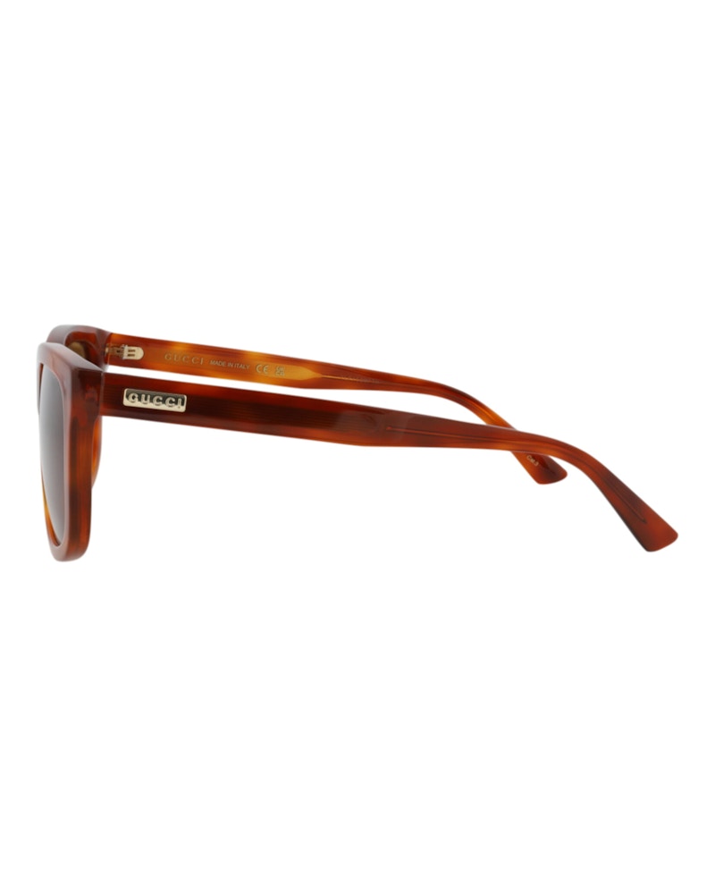 Gucci Square-Frame Recycled Acetate Sunglasses Havana/Havana/Brown (GG1317SA-30013862-002)