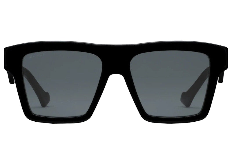 Gucci Square Frame Sunglasses Black/Black (663749 J0740 1012)