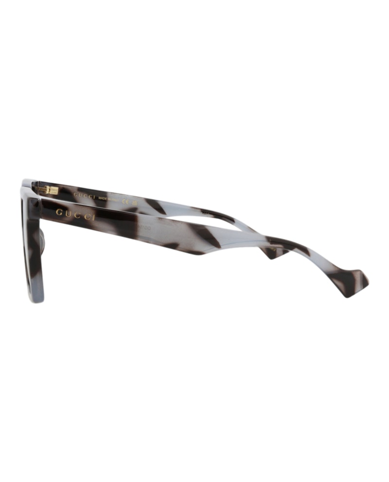 Gucci Square Rectangle Sunglasses Grey Grey Brown (GG1540S-30014817-005)