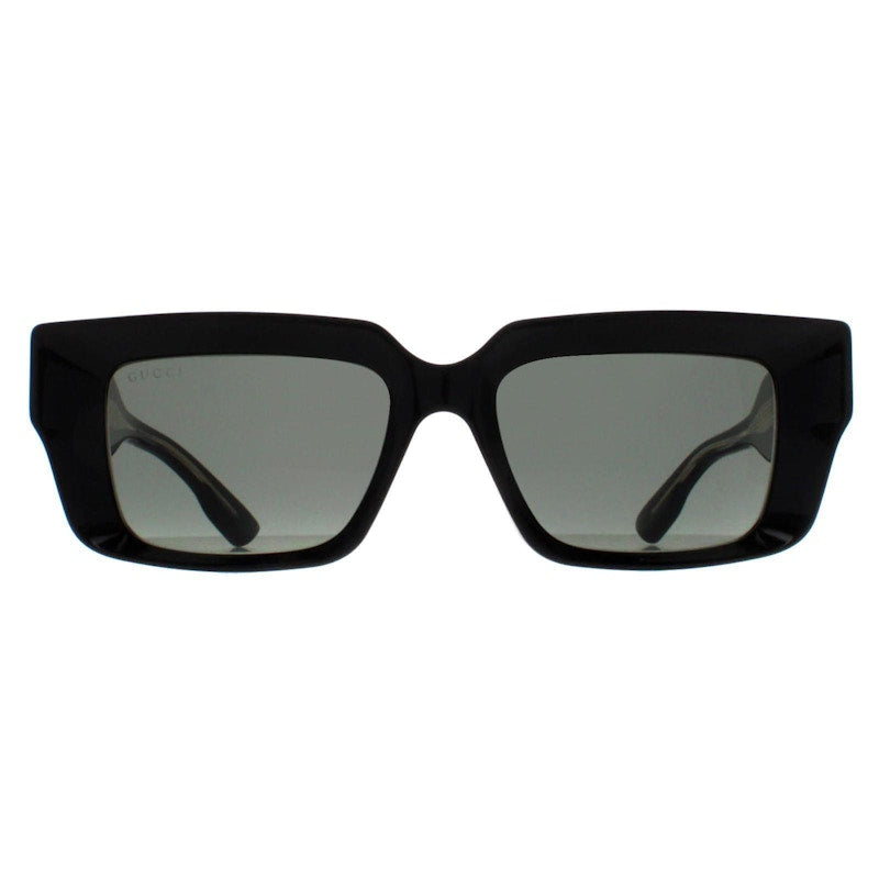 Gucci Square Sunglasses Black/Grey (GG1528S-005)