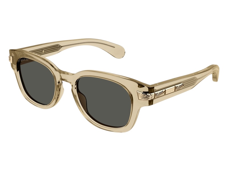Gucci Square Sunglasses Brown Grey (GG1518S-004-FR)