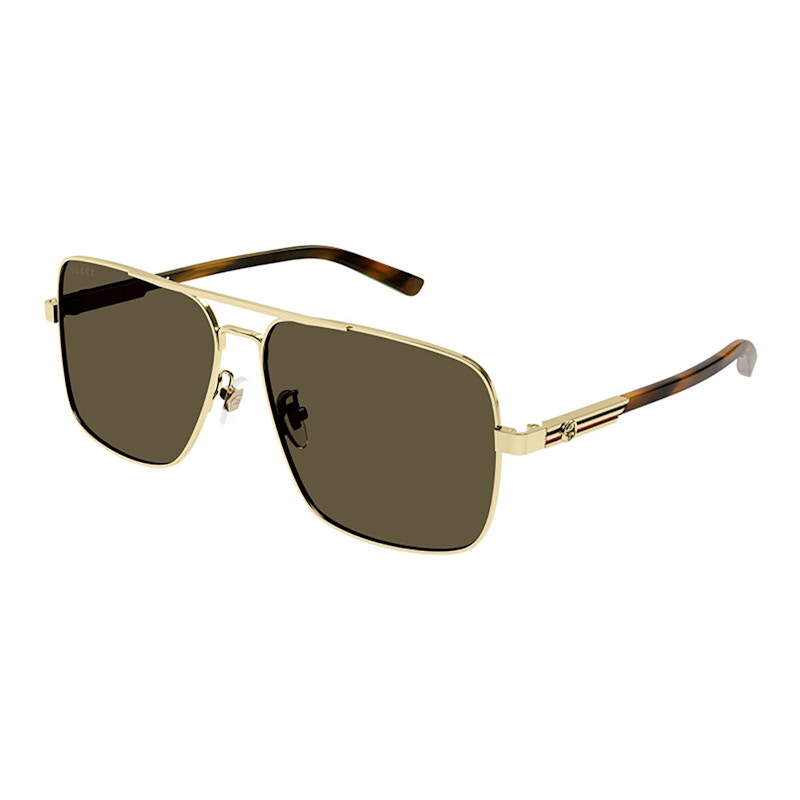 Gucci Square Sunglasses Gold (GG_1289S_002)