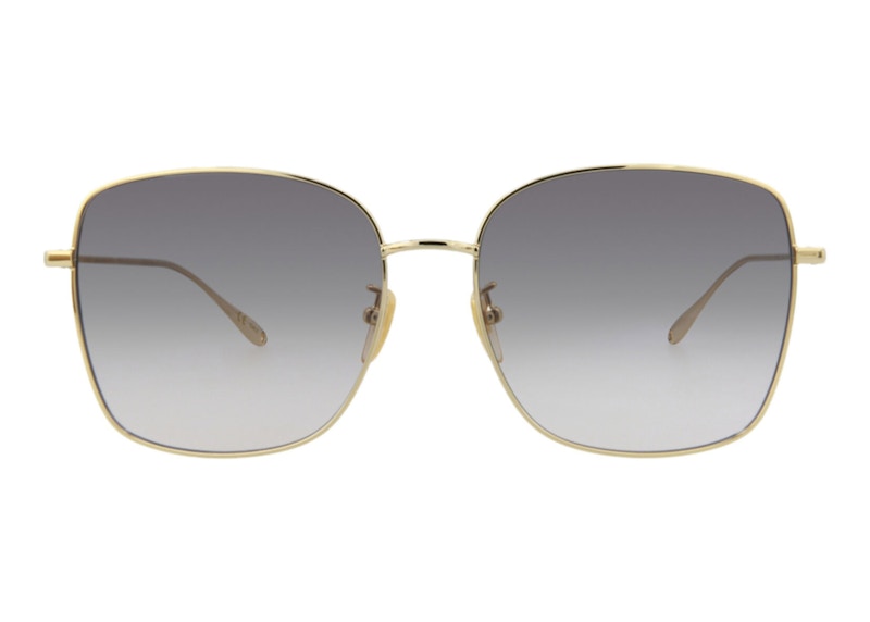 Gucci Square Sunglasses Gold/Grey (GG1030SK-30011827-003-70045)