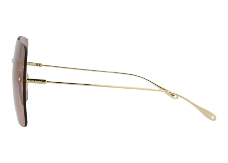 Gucci Square Sunglasses Gold/Red (GG1147S-30012721-005)