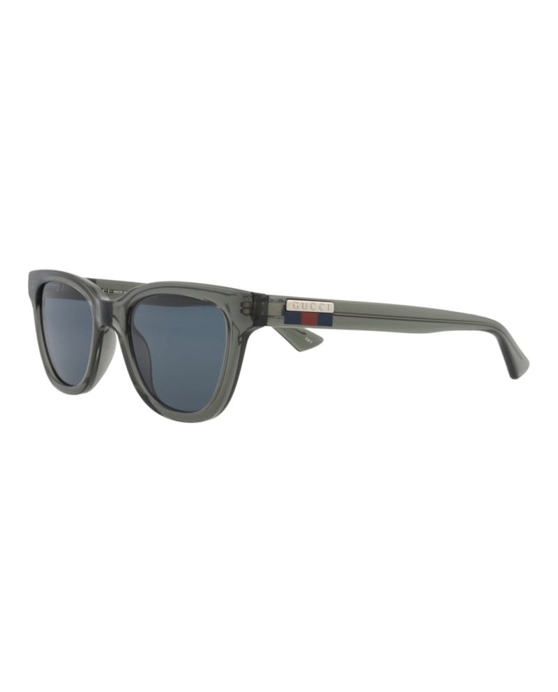 Gucci Square Sunglasses Grey/Grey/Blue (GG1116S-30012925-003)
