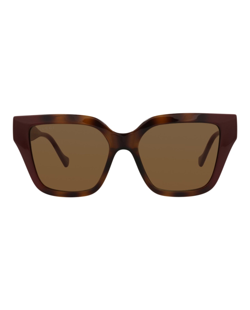 Gucci Square Sunglasses Havana/Burgundy/Brown (GG1023S-30011717-003)