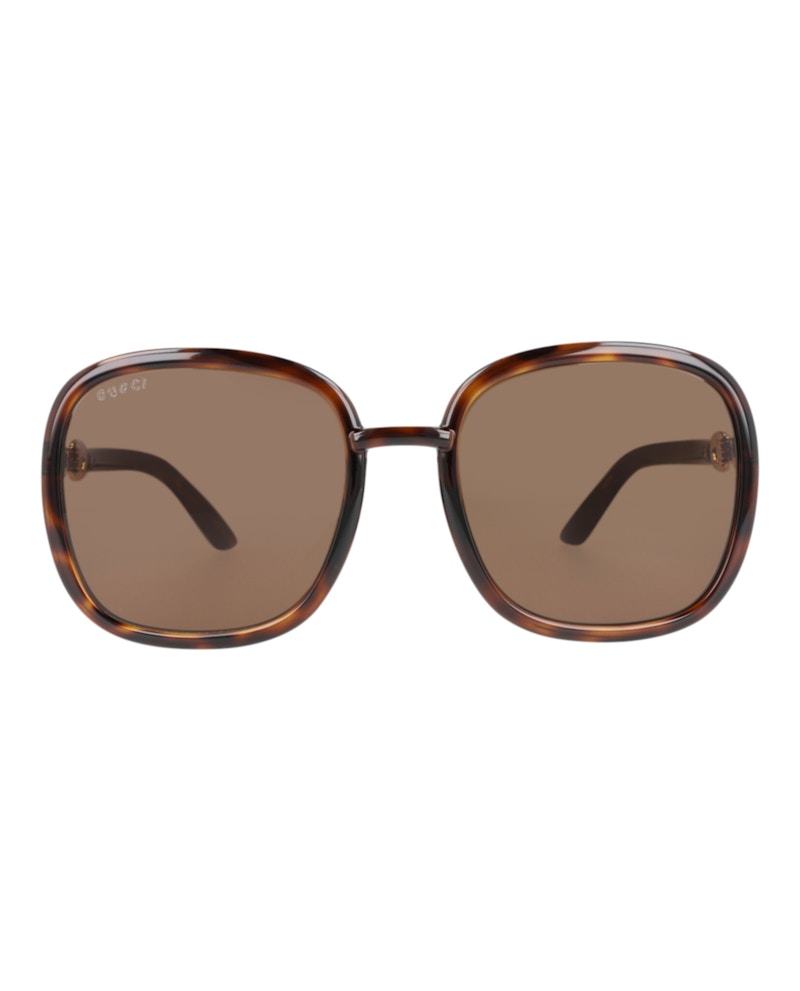 Gucci Square Sunglasses Havana/Havana/Brown (GG0893S-30010361-002)