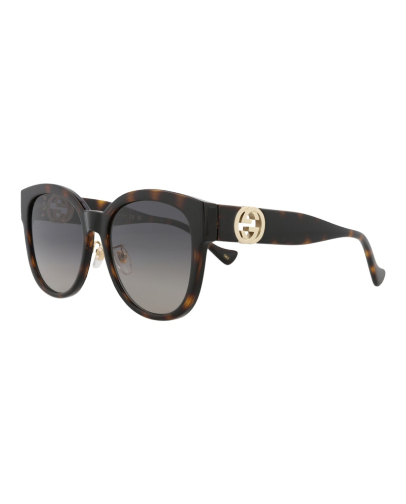 Gucci Square Sunglasses Havana/Havana/Grey (GG1028SK-30011824-002)