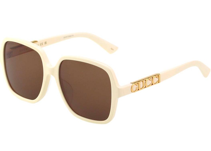 Gucci Square Sunglasses Ivory (GG1189SA-005-59)
