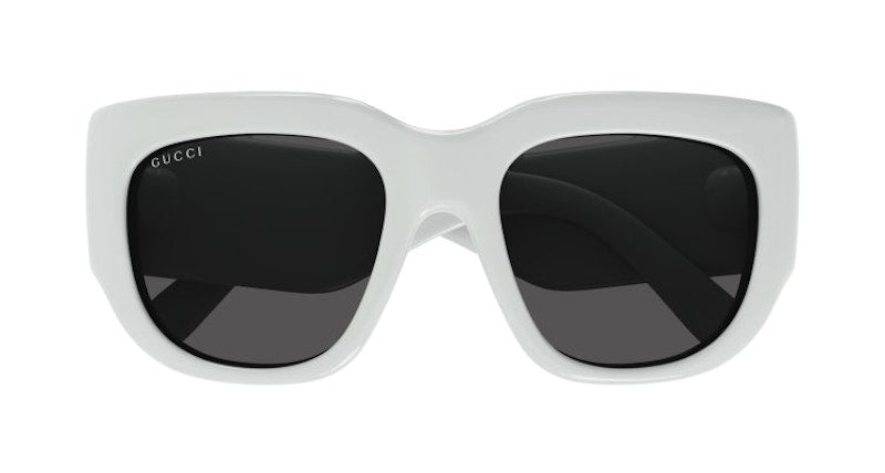Gucci Square Sunglasses Light Grey/Grey (GG1545S-003)