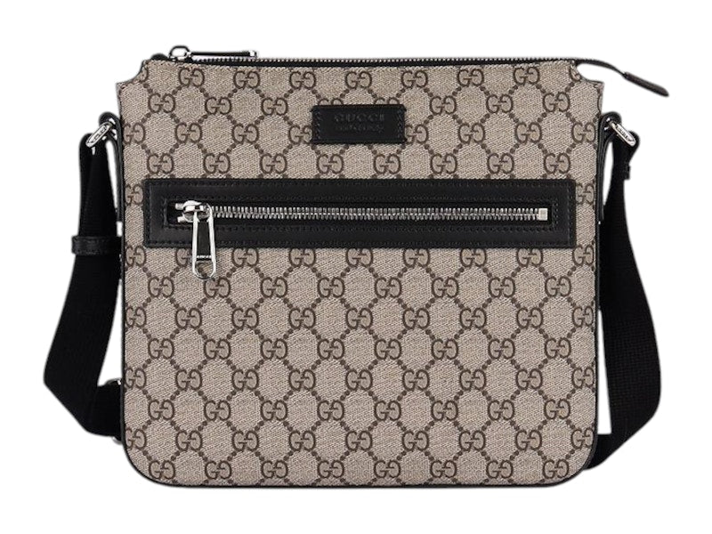 Gucci Supreme Messenger Crossbody Bag Beige