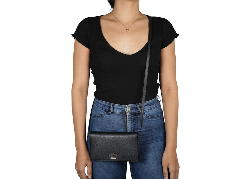 Gucci Swing Wallet Mini Black