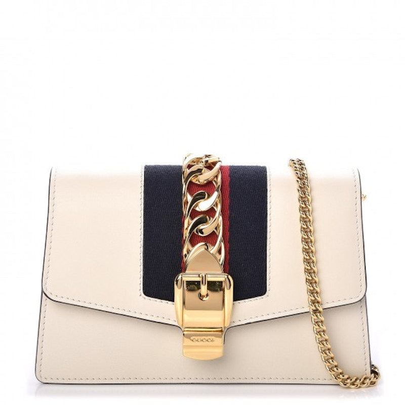 Gucci Sylvie Super Mini White