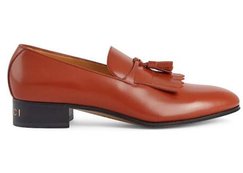 Gucci Tassel Loafer Amber