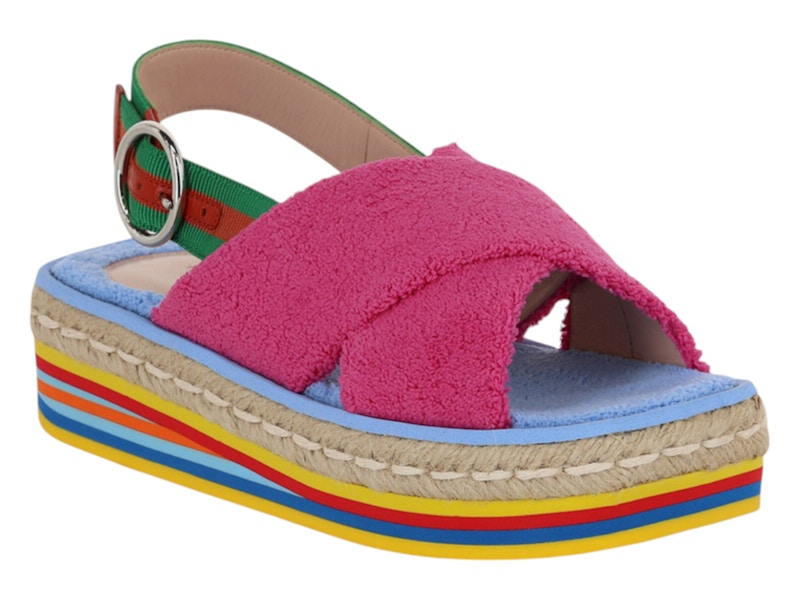 Gucci Terry Cloth Espadrilles Multi (Women's)