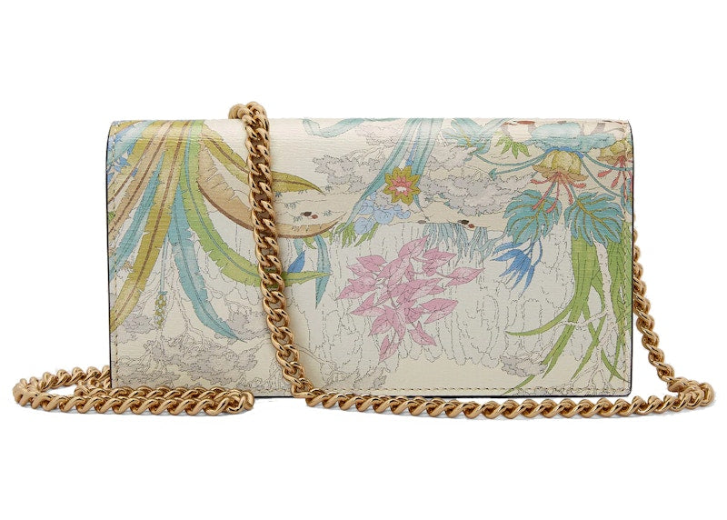 Gucci Tiger Horsebit 1955 Wallet Off White
