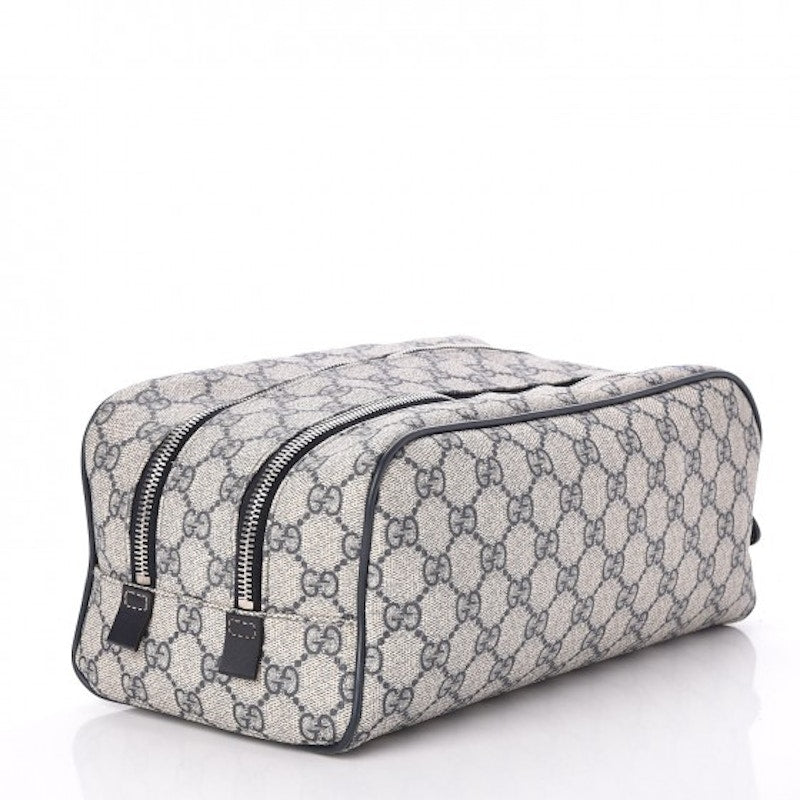 Gucci Toiletry Case Monogram GG Plus Navy Blue