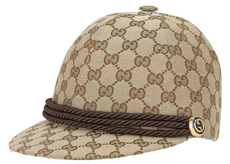 Gucci Torchon Baseball Cap Beige