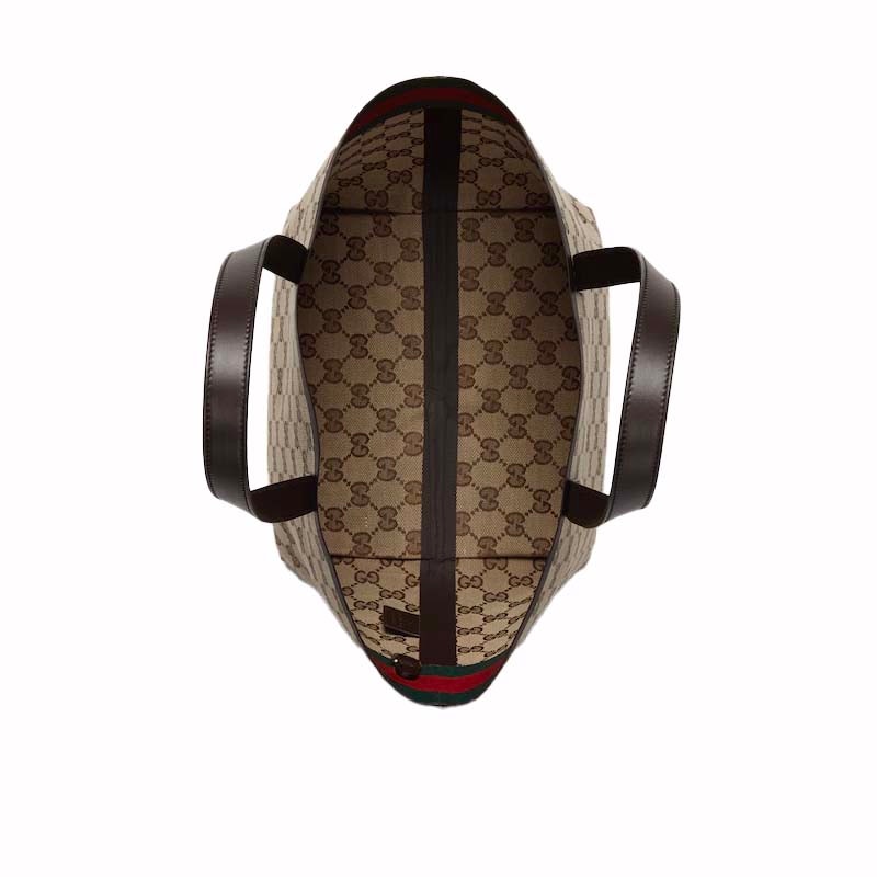 Gucci Totissima Small Tote Bag Beige/Ebony