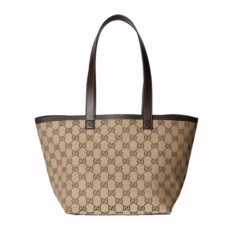 Gucci Totissima Small Tote Bag Beige/Ebony