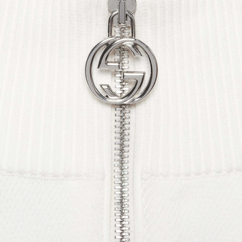 Gucci Viscose Knit Top Ivory