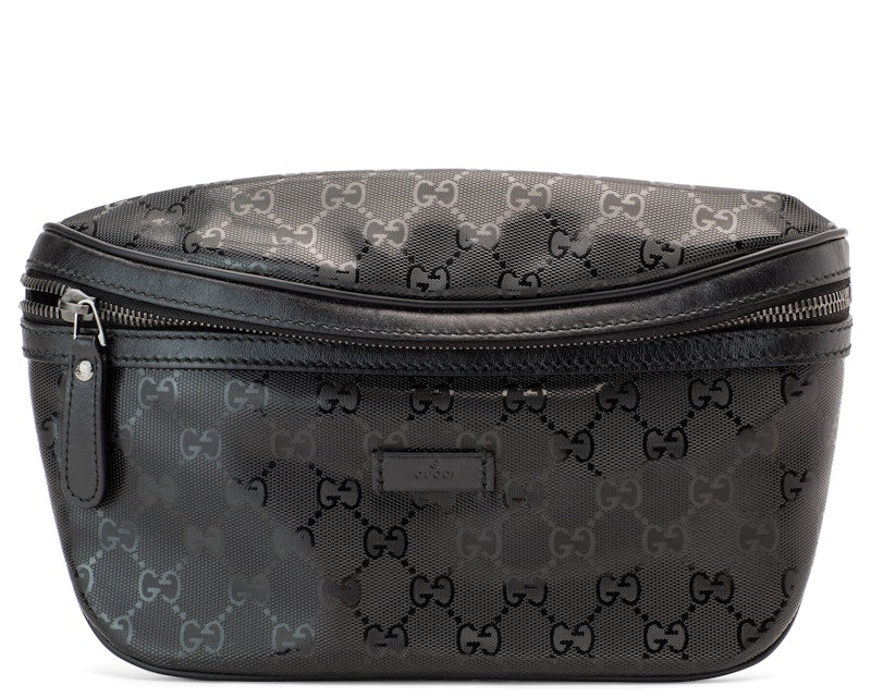 Gucci Waist Pouch GG Imprime Black