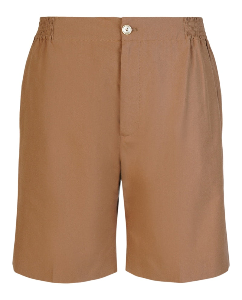 Gucci Waistband Shorts Sand